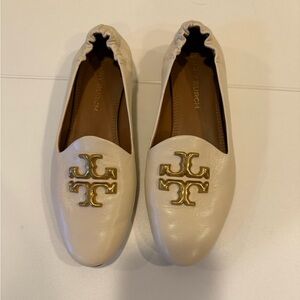 Tory Burch Beige Ballet Flats